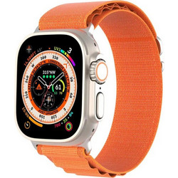 Dux Ducis GS Version Λουράκι Υφασμάτινο Orange (Apple Watch 42 / 44 / 45 / 49mm)