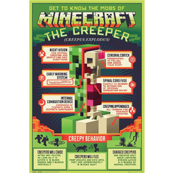 Αφίσα - Minecraft Creepy Behaivor