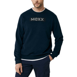 Μπλούζα Μακρυμάνικη Mexx Crew Neck With Rubber Chest TU1809036M-Navy Ανδρικό