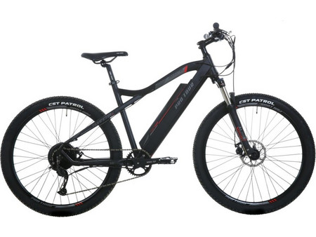Velogreen Totem Protour M920 Ηλεκτρικό Ποδήλατο Mountain 29" 250W με 9 Ταχύτητες και Δισκόφρενα Μαύρο
