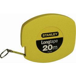 STANLEY METΡOTAINIA ΜΕ ΠΛΑΣΤΙΚΟ ΚΕΛΥΦΟΣ & ΤΑΙΝΙΑ METAΛΛΙΚΗ 20 m 0-34-105