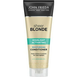 John Frieda Sheer Blonde Highlight Activating Conditioner για Προστασία Χρώματος & Επανόρθωση για Βαμμένα Μαλλιά 250ml
