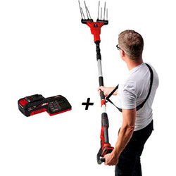 Einhell GE-FS18/53 Solo 3411400 Ελαιοραβδιστικό Μπαταρίας Χτένα 18V με Τηλεσκοπικό Κοντάρι Carbon 3.1m 4.35kg