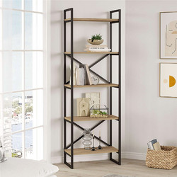 Βιβλιοθήκη χρώμα δρυς 58x30x175εκ