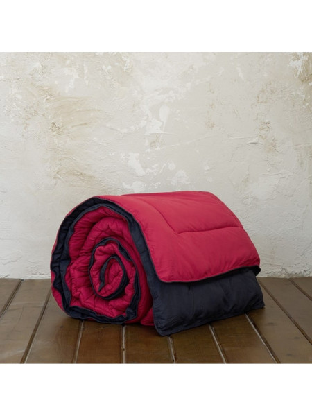Nima Πάπλωμα Υπέρδιπλο Microfiber 220x240 Abalone Ruby Red-Black