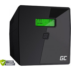 Green Cell Micropower UPS Line Interactive 1000VA 600W με 2 Πρίζες C13 & Schuko