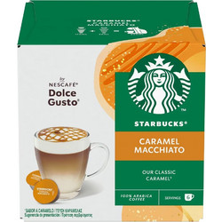 Starbucks Κάψουλες Macchiato Caramel Συμβατές με Μηχανή Dolce Gusto 12τμχ
