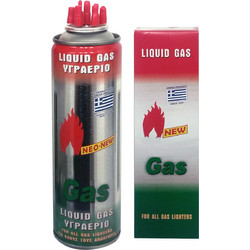 Αέριο Αναπτήρων 250ml, 140g net Vam