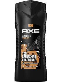 AXE Collision Leather & Cookies Ανδρικό Αφρόλουτρο σε Gel 400ml