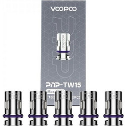 VOOPOO PnP coils TW15/TW20/TW30 - 5τμχ - TW15 0.15 ohm 55-70W