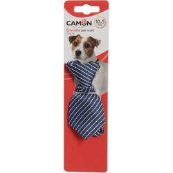 CAMON ΓΡΑΒΑΤΑ ΣΚΥΛΟΥ ΡΙΓΕ ΜΠΛΕ 10*5CM C714/N