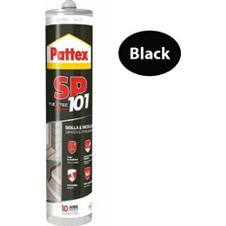 PATTEX SP101 Σφραγιστικό συγκολλητικό FLEXTEC μαύρο 280ml (01-000-007)