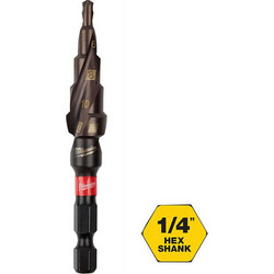 MILWAUKEE 48899262 Κλιμακωτό τρυπάνι - πολυτρύπανο 1/4" O4-12mm