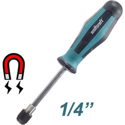 WOLFCRAFT 8725000 Κατσαβίδι αντάπτορας 1/4" με μαγνητική υποδοχή - QUICKGRIP