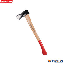 Τσεκούρι BENMAN Με Ξύλινη Λαβή 2kg - (77270)
