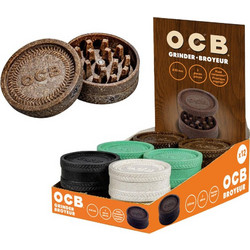 OCB GRINDER PLANT COMPOSITE 55mm 2 PARTS ΤΡΙΦΤΗΣ ΚΑΠΝΟΥ (ΚΟΥΤΙ 12 ΤΕΜ)