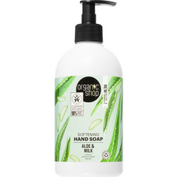 Natura Siberica Organic Shop Aloe & Milk Κρεμοσάπουνο 500ml