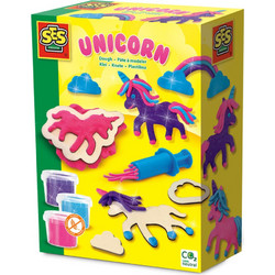 SES Creative Σετ Πλαστελίνης Unicorn Neon Glitter