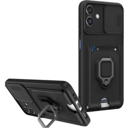 Bodycell Multifunction Θήκη με Λουράκι Λαιμού Black (Samsung Galaxy A06)