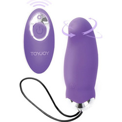 ToyJoy Happines Δονητής Egg για Ζευγάρια με Τηλεχειριστήριο 8.9cm Μωβ