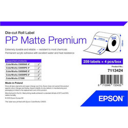 Epson PP Matte Label Premium Die-cut Roll 105mm x 210mm