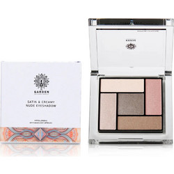 Garden Chroma Satin & Creamy Nude 01 Παλέτα Σκιών 6gr