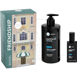 Medisei Panthenol Extra Men Friendship 50ml + Face, Body & Hair Cleanser 500ml