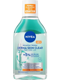 Nivea +5% Serum Micellar Water Ντεμακιγιάζ 400ml