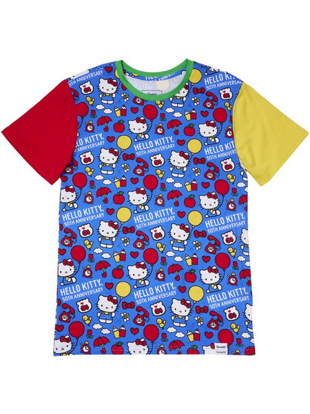 HELLO KITTY - 50th Anniversary - T-Shirt Unisex Loungefly (L)