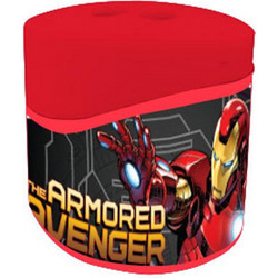 Ξύστρα Βαρελάκι Avengers Διακάκης Red Black 000506128