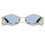 Marc Jacobs MARC496/S 013/KU Γυναικεία Γυαλιά Ηλίου Πολυγωνικά Μεταλλικά Χρυσά με Μπλε Polarized Φακό