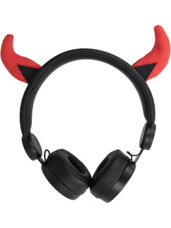 Forever AMH-100 Devil Ενσύρματα Παιδικά Ακουστικά On Ear Μαύρα