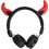 Forever AMH-100 Devil Ενσύρματα Παιδικά Ακουστικά On Ear Μαύρα