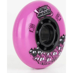 FR STREET INVADER WHEELS PINK 72/84A