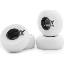 Trigger Level Aggressive Skates Wheels 57mm/90A White x4