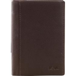Δερμάτινο όρθιο πορτοφόλι NAVA SMOOTH SM418 BROWN ΚΑΦΕ