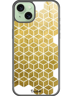 Gold Cubes Θήκη Κινητού Σχέδιο 50038 - iPhone, iPhone 15 Plus, Groove Case