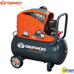 Daewoo DAAC50DN Κομπρεσέρ Αέρος Μονοφασικό 50lt 2hp