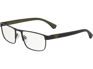 Emporio Armani EA1086 3001 Ανδρικός Σκελετός Γυαλιών Οράσεως Μεταλλικός Μαύρος