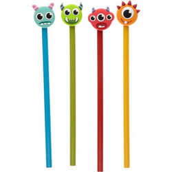 Puckator PEN148 Puckator Μολύβι τερατάκι σε 4 σχέδια