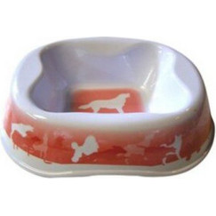 Pet Interest Melamine Bowl 400ml Κόκκινο