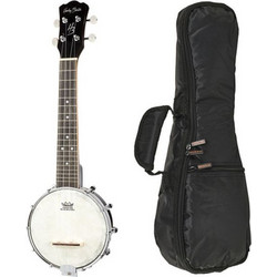 Harley Benton BJU-10 Banjo Ukulele w/Bag