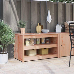 vidaXL Ντουλάπα Κουζίνας MEPPEL Καφέ δρυς 106 x 55 x 64 cm