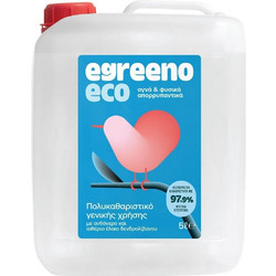 Egreeno Οικολογικό Πολυκαθαριστικό Γενικής Χρήσης Eco με Ανθόνερο & Αιθέριο Έλαιο Δενδρολίβανο 5L
