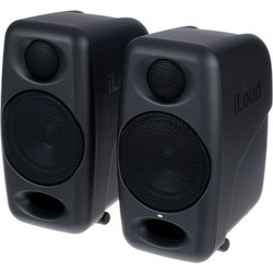 IK Multimedia iLoud Micro Αυτοενισχυόμενα Ηχεία με Bluetooth & Wi-Fi 50W Μαύρα (Ζεύγος)