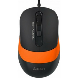 A4Tech FM10 Fstyler Ενσύρματο Ποντίκι Orange