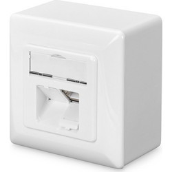 Digitus CAT 6, Class E, wall outlet, shielded, surface mount