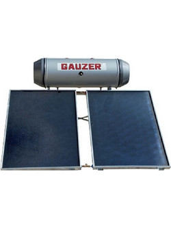 Gauzer Optima Max Standard Ηλιακός Θερμοσίφωνας 120lt 2x1.55m² Glass Τριπλής Ενέργειας