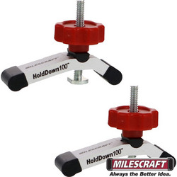 Milescraft 4035 Σφιγκτήρες συγκράτησης για Τ-Slot T-Track 2τεμ HoldDown100