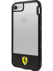 Ferrari Racing Shield Case for iPhone 7 / 8 / SE 2020 / SE 2022 - Semi-Transparent